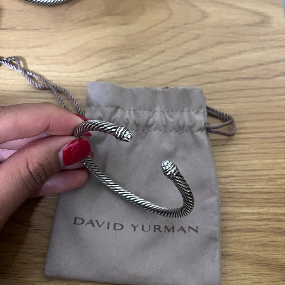 David yurman cable classics diamond bracelet - Picture 5 of 5